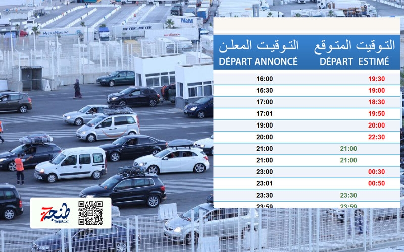 تأخير رحلات في طنجة المتوسط بسبب نوريا