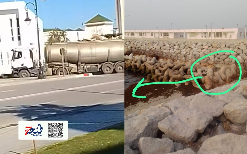 أرما تتخلص من عصارة النفايات السامة في بحر مرقالة وتنذر بكارثة على ساكنة طنجة!