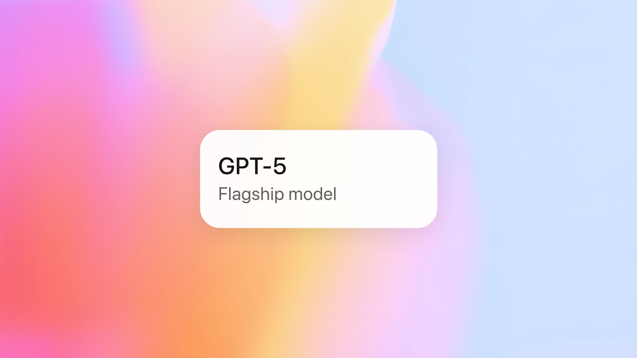 GPT-5 .. إطلاق أحدث نموذج للذكاء الاصطناعي