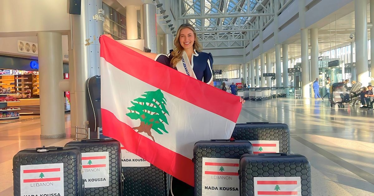 Nada Koussa Just Left To Represent Lebanon At Miss World