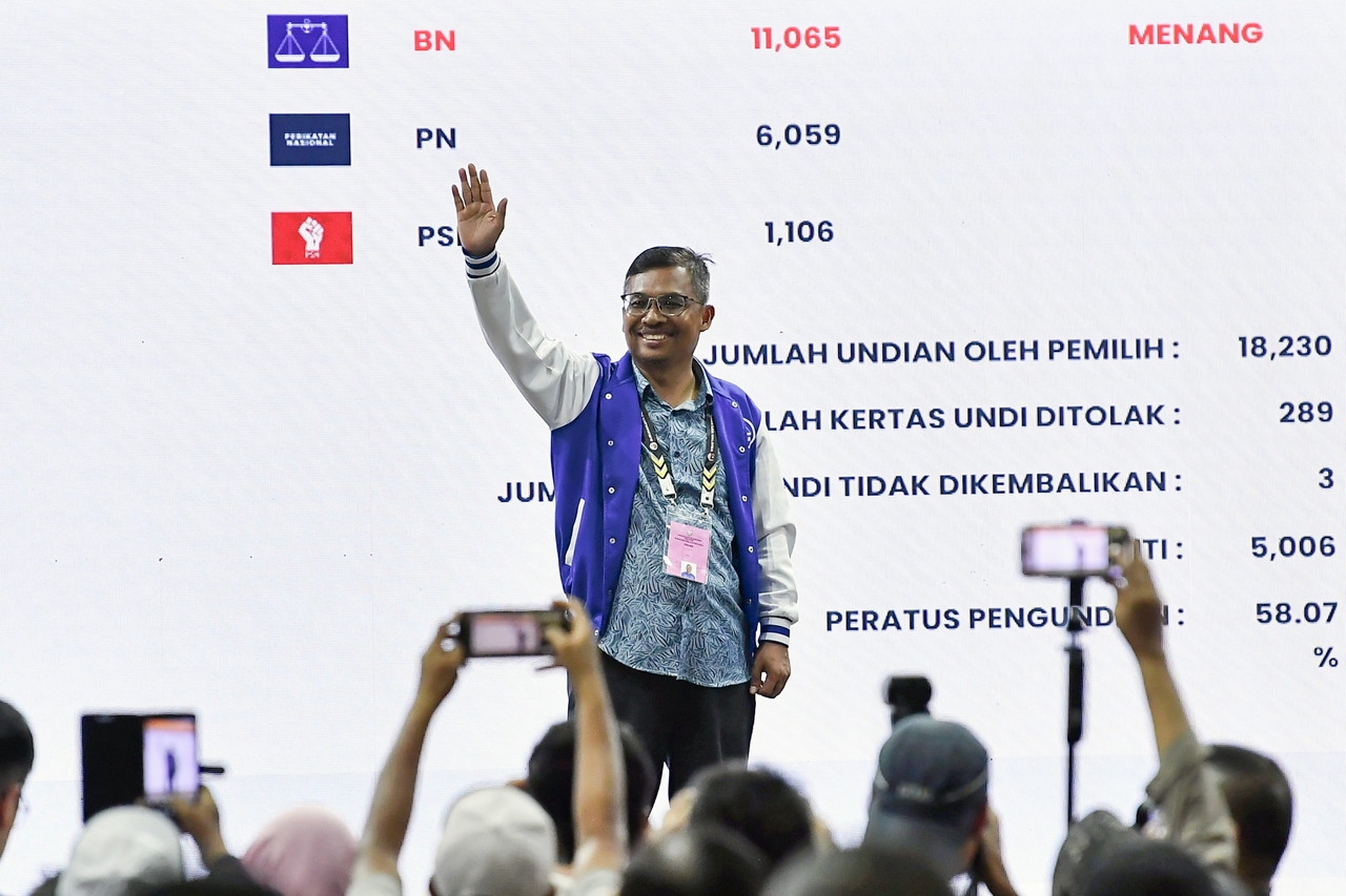BN retains Ayer Kuning seat, Ustaz Yusri secures victory with 5,006-vote majority
