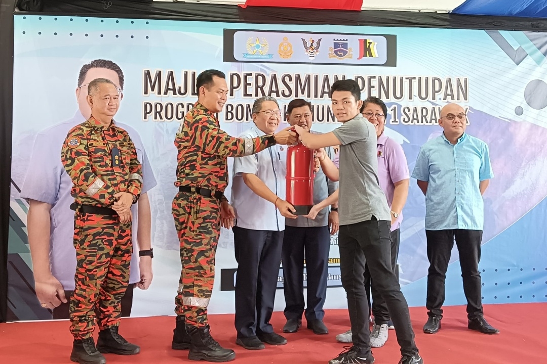 MBKS, Bomba empower Kuching villages with fire safety training under Safe City initiative
