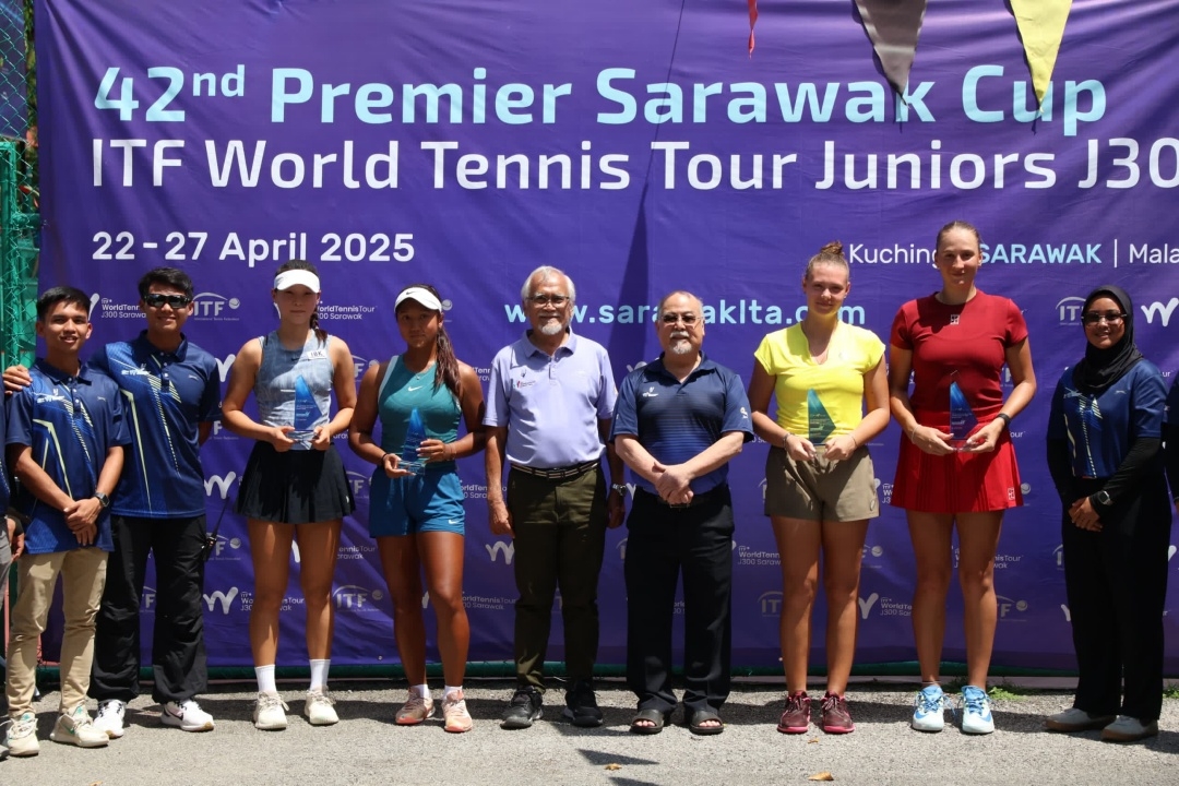 Russian pair clinch girls' doubles tennis title at Premier Sarawak ITF J300