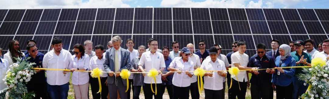 Sabah launches solar tracking plant in Tawau