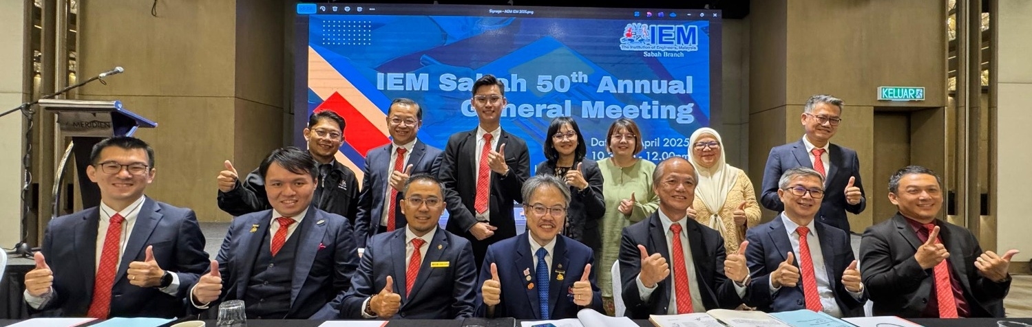 Mohd Yaakob stays as IEM Sabah Branch chairman