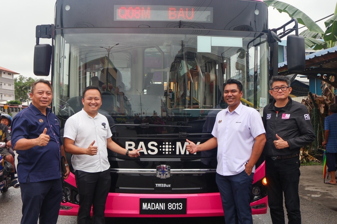 New MyKuching bus route launched, connecting Saujana-Bau with PwD-friendly buses, expanded coverage