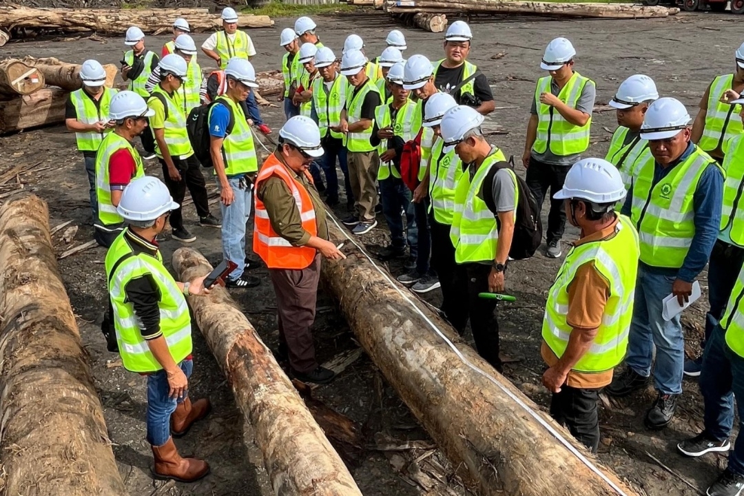 34 timber industry stakeholders benefit from log scaling course in Sibu