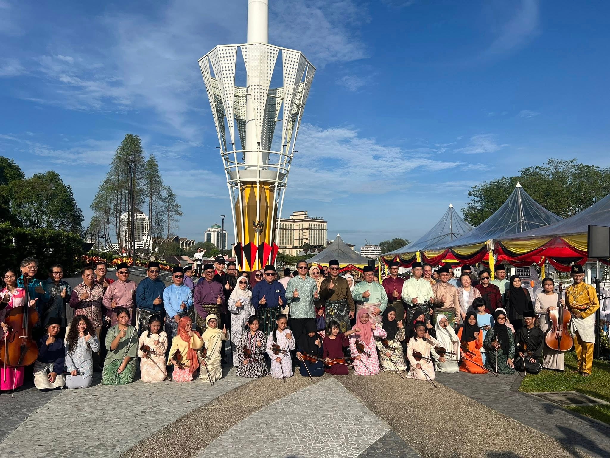 ‘Ibu Pertiwi flag-raising a reminder of S'wak's sovereignty'