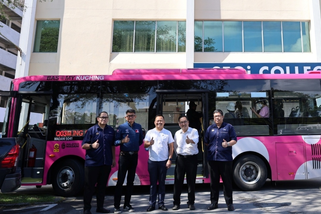 New Saujana–King Centre route added under Kuching SBST programme