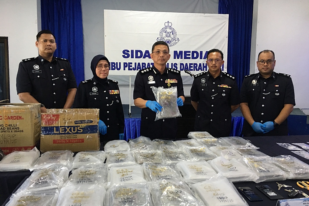 Drug busts leads to arrest of duo, seizure of RM120,000 worth of narcotics in Miri