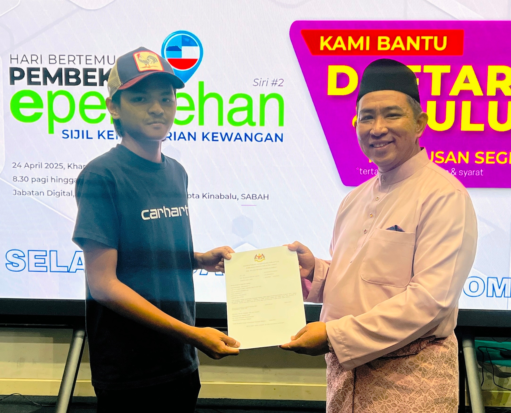 Sabah entrepreneurs urged to go for direct registration as vendors