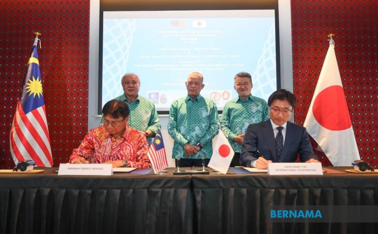 Sarawak Energy signs MOU with Japan's JBIC to advance clean energy interconnectivity