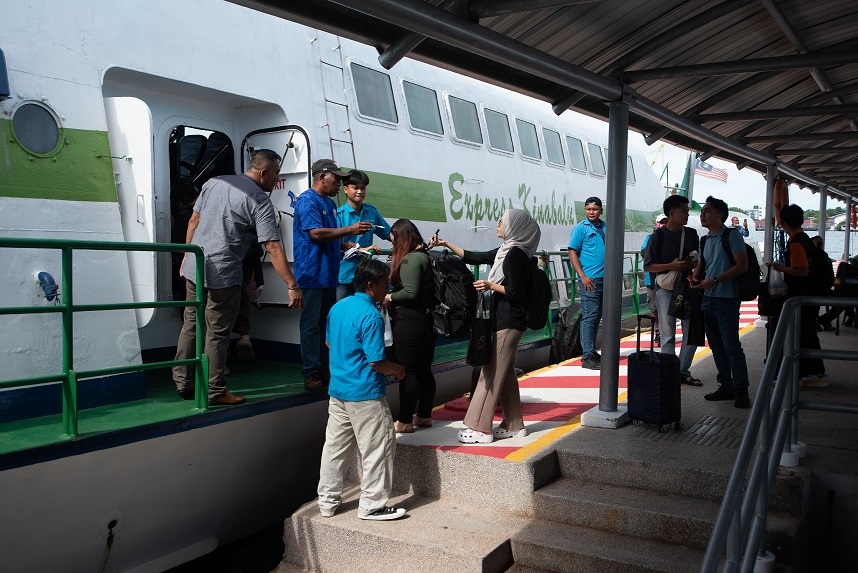 Labuan-KK ferry resumes operations, first trip at full capacity