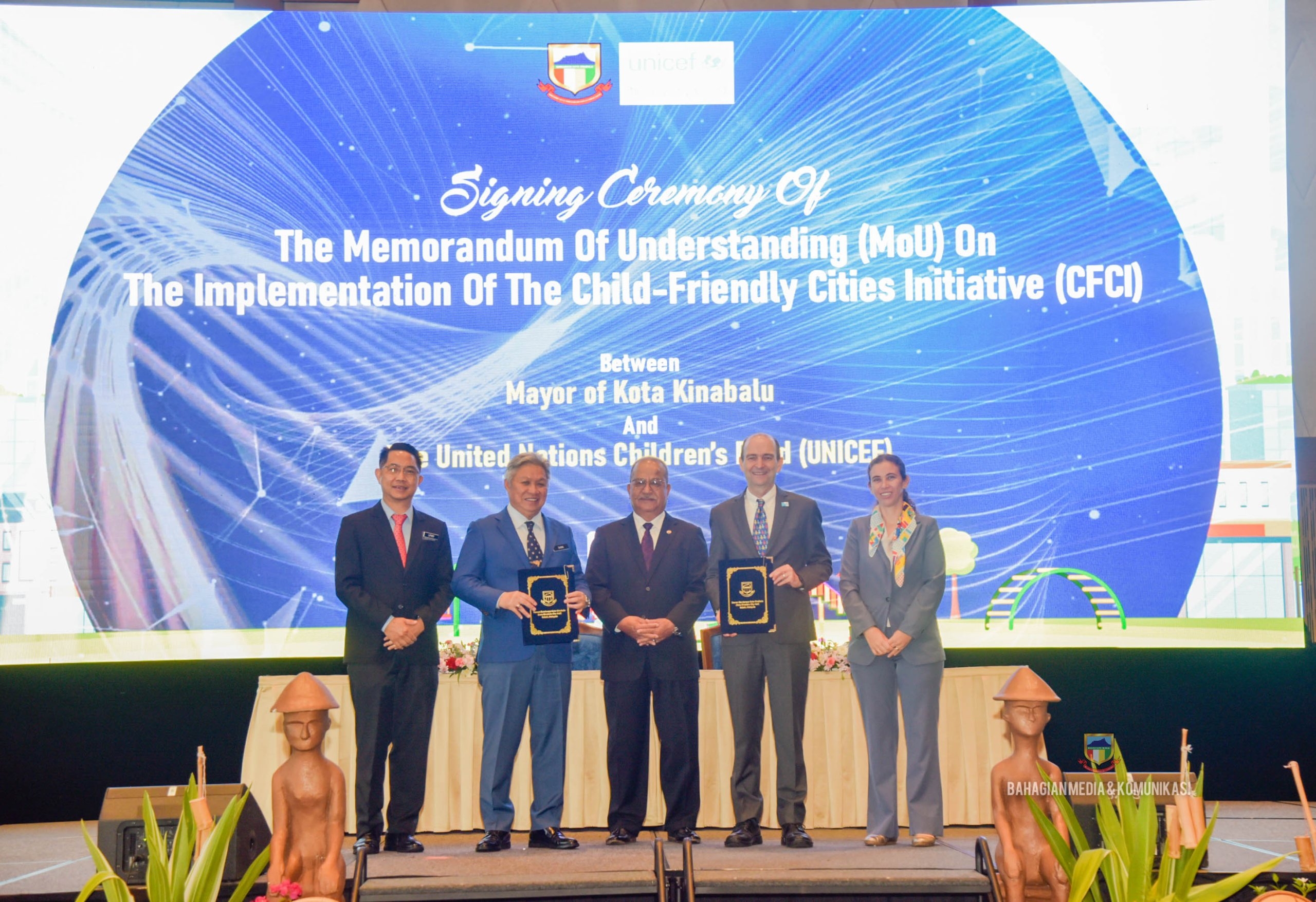 KK sets milestone as Sabah's first child-friendly city