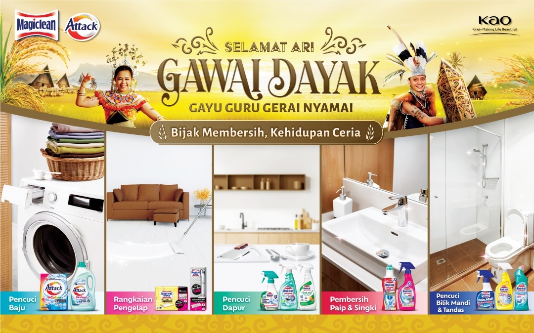 Achieve balance between clean home, meaningful Kaamatan and Gawai celebrations with Magiclean