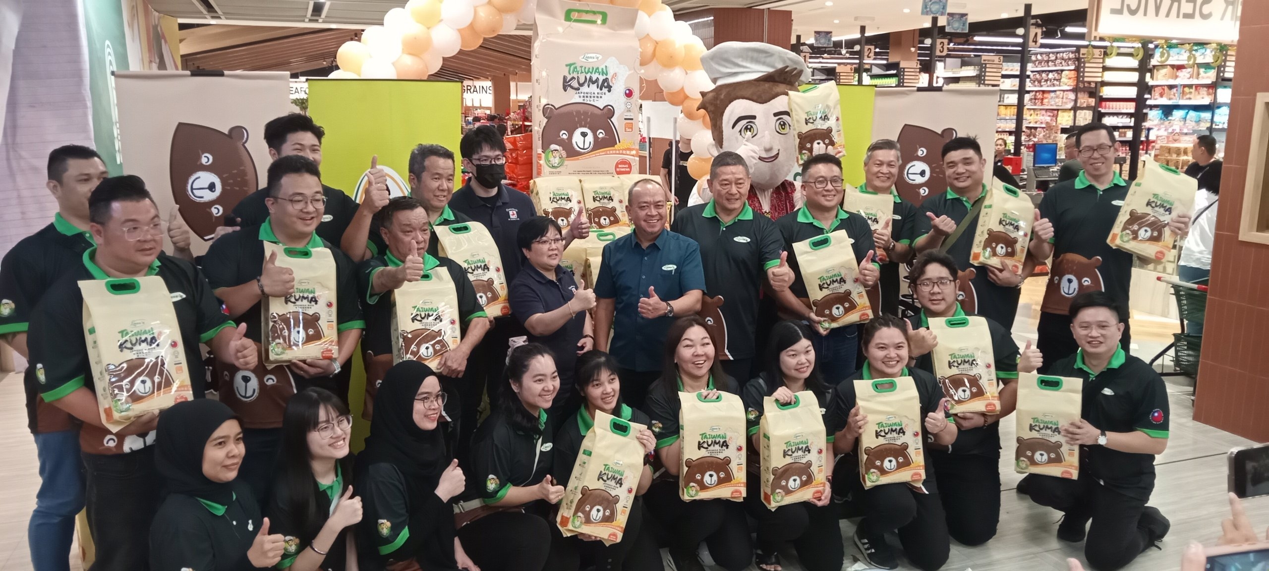 Liansin unveils premium Taiwan Kuma Japonica rice brand