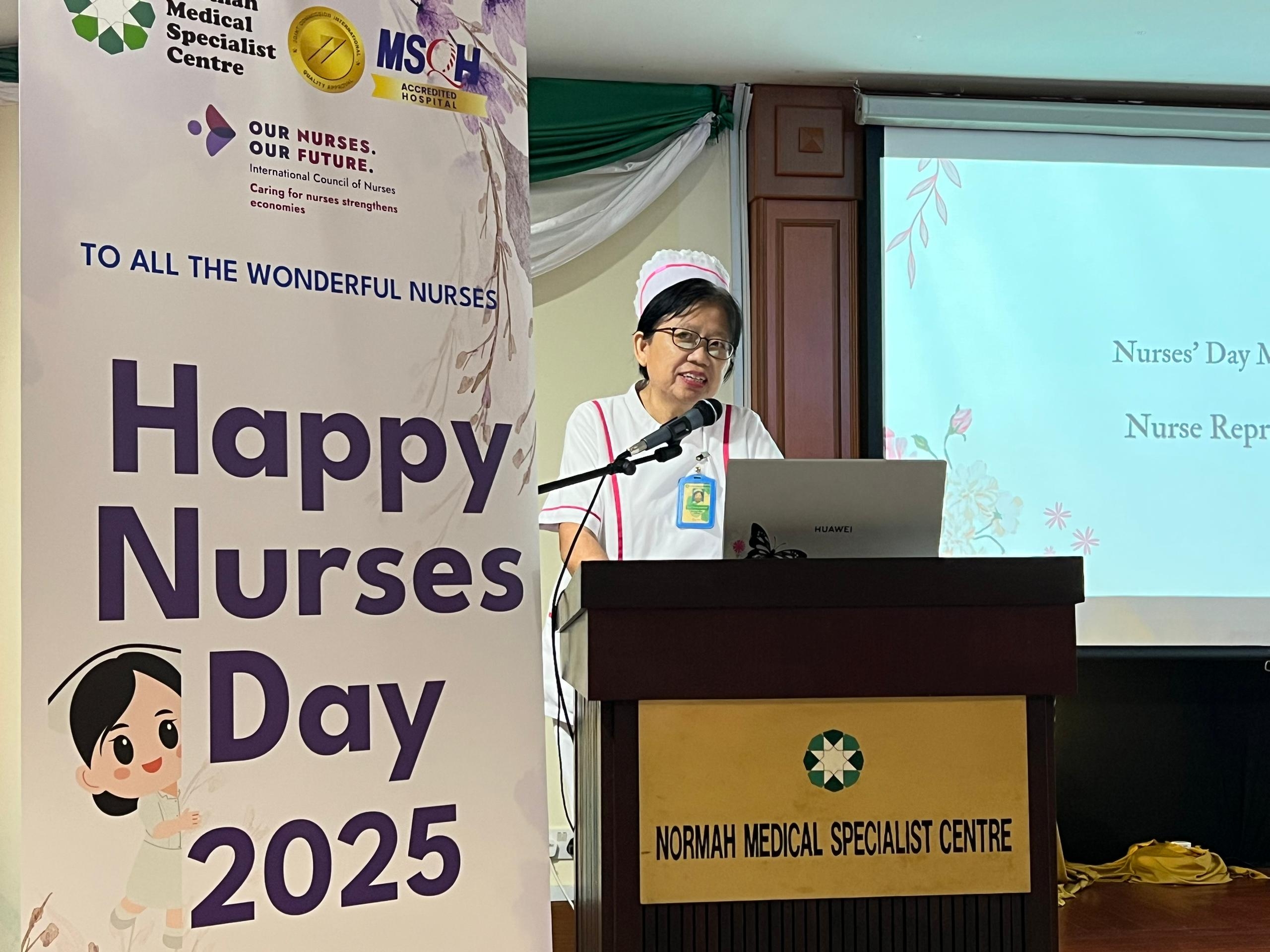 Retiring nurse reflects on how her love for nursing began at Normah Medical Specialist Centre