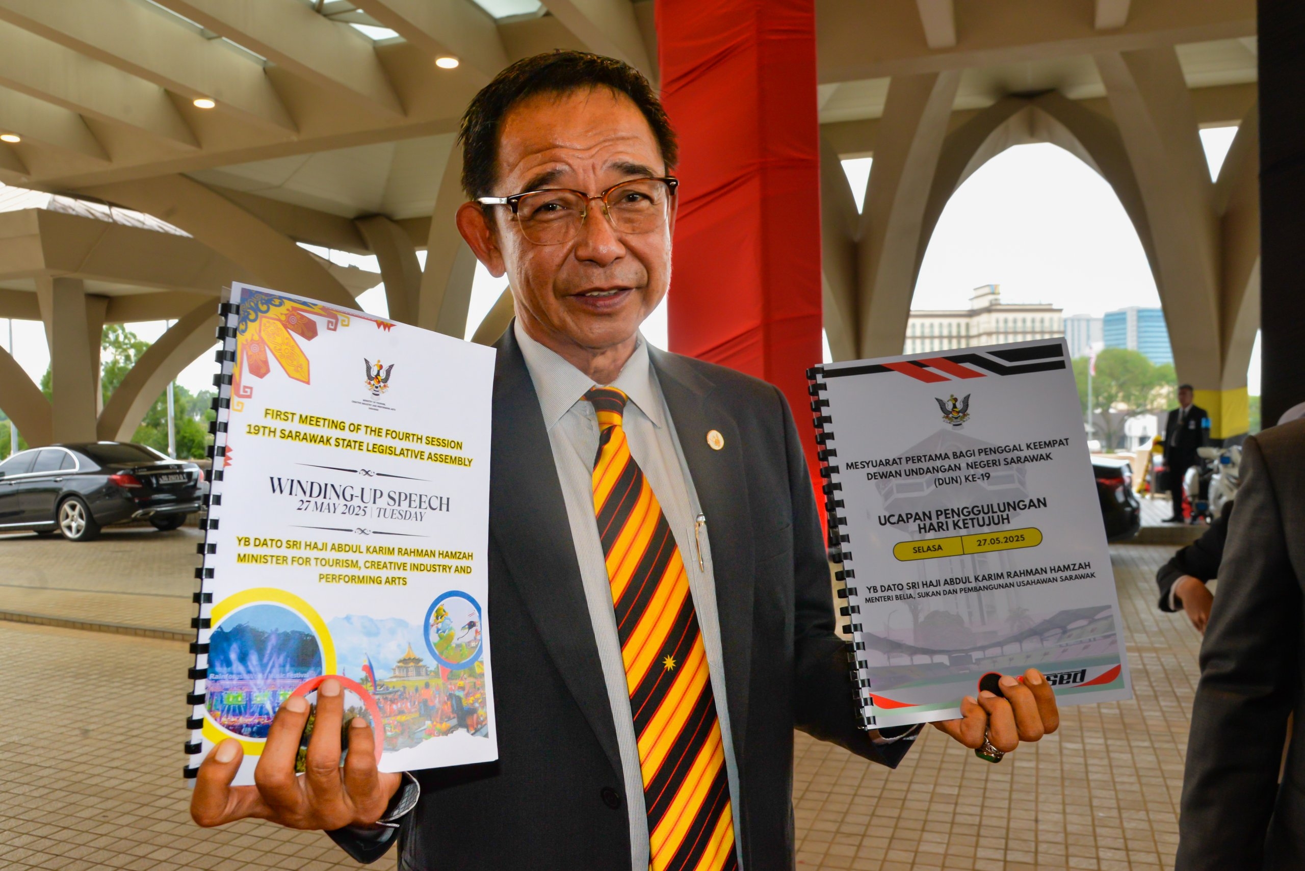 Abd Karim: Sarawak on track for 5 mln visitors, RM12.73 bln tourism receipts in 2025