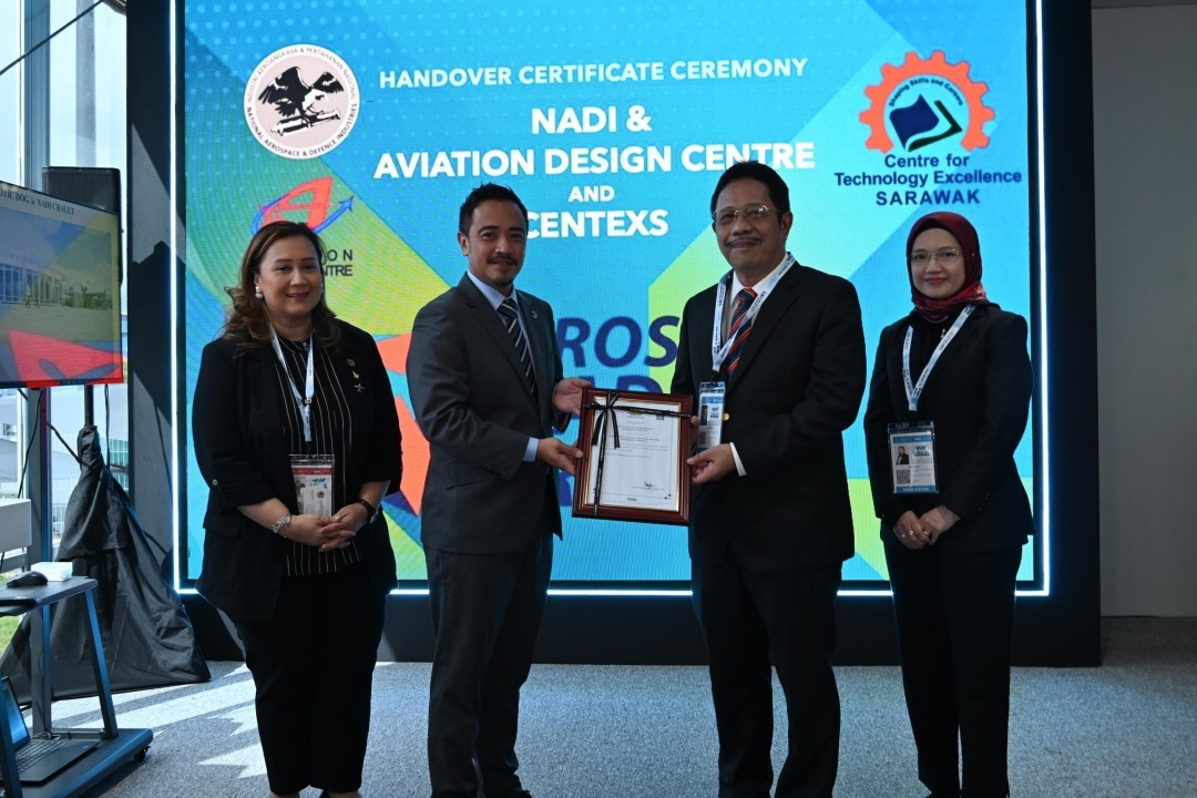 Centexs, Aviation Design Centre formalise plan to establish Aerospace Academy Sarawak