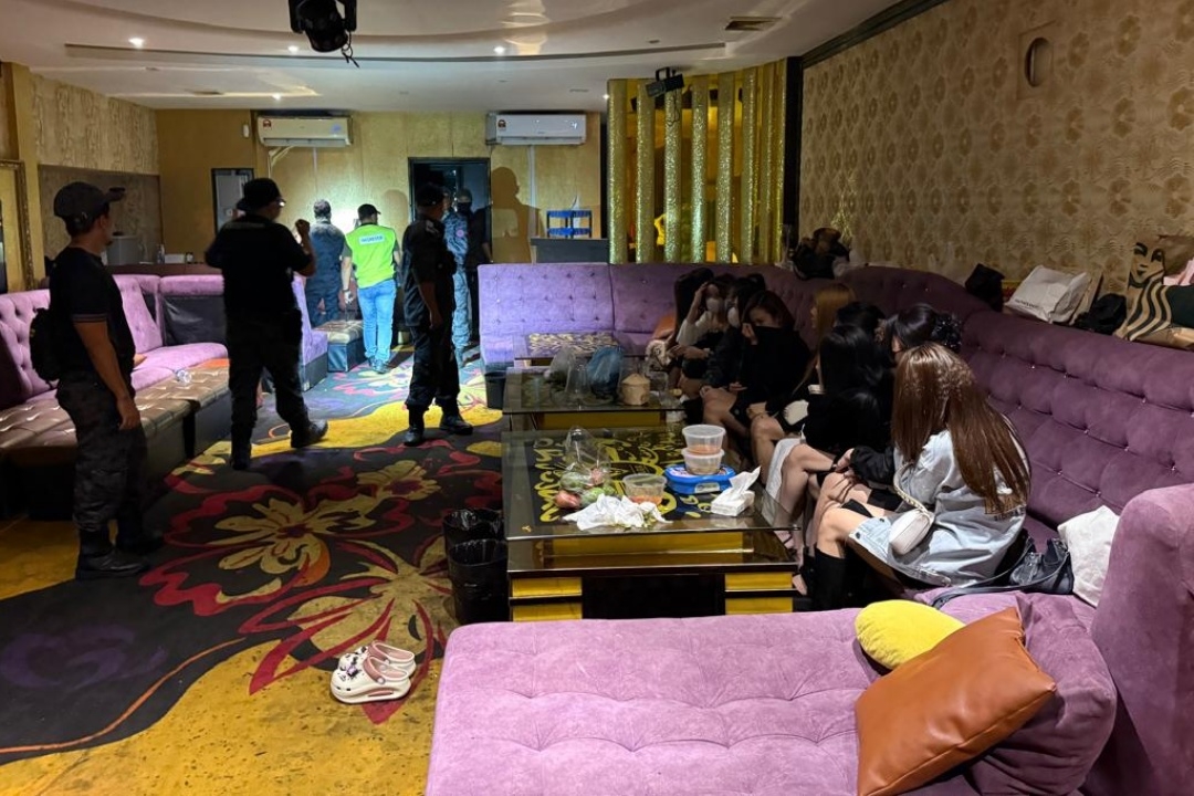 Ops Gegar in Miri nabs 40 foreigners