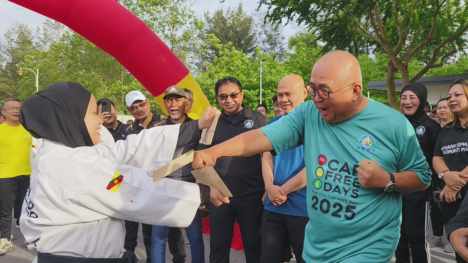 Over 800 join Miri's 20th Anniversary Car-Free Day 2025