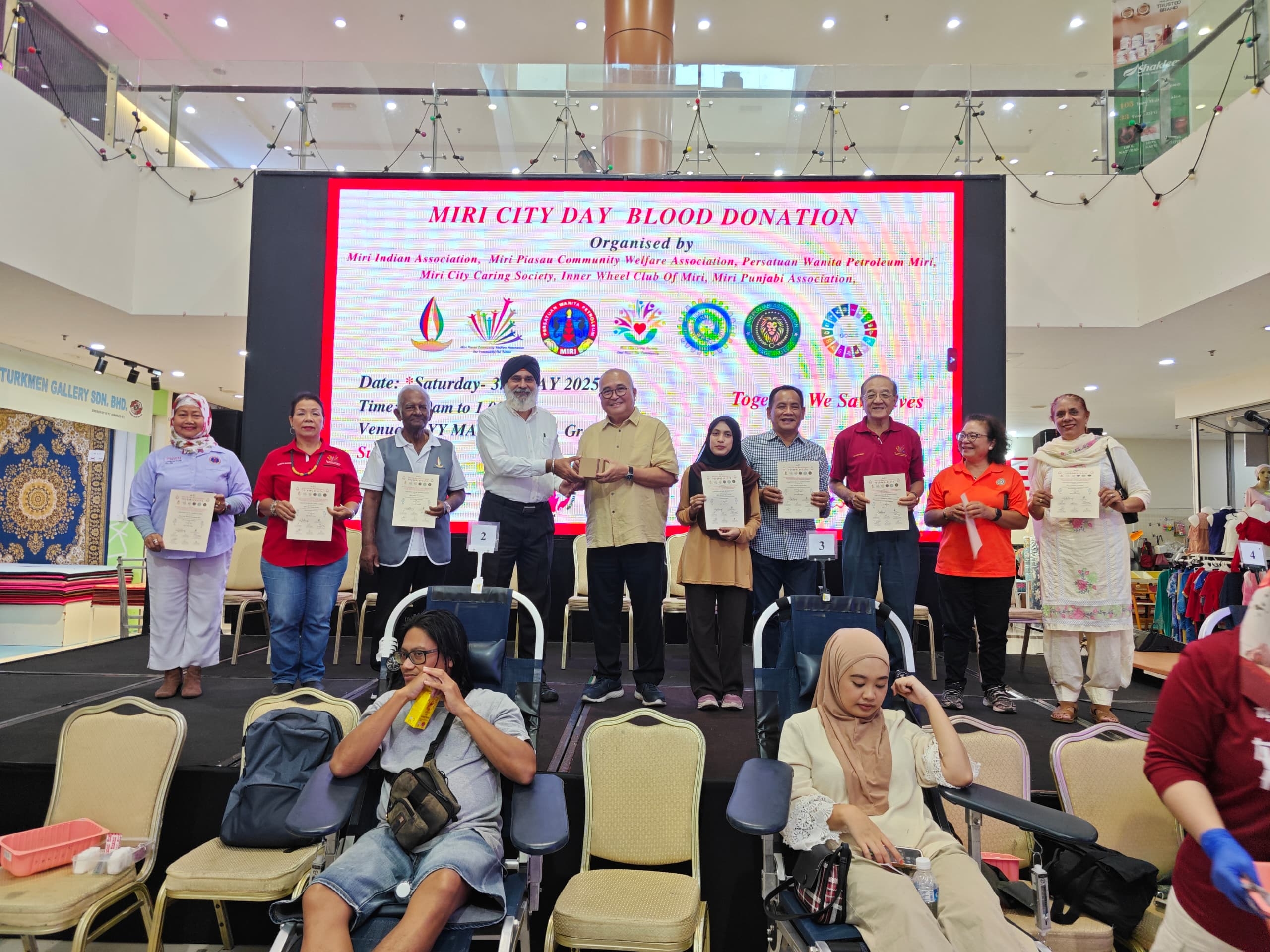 Miri City Day blood drive marks 20 years of compassion