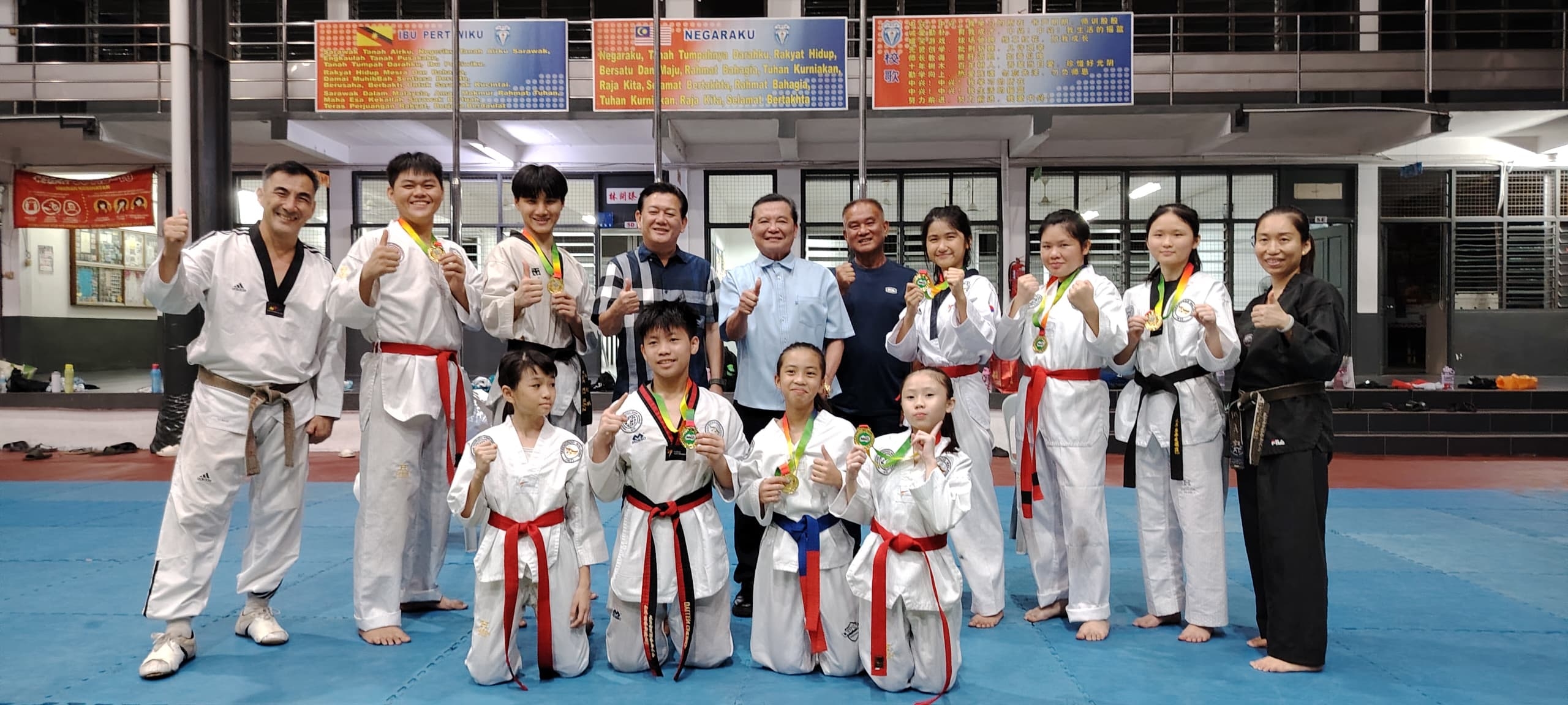 Bumi Kenyalang Taekwondo Club bags 31 medals at state championships in Kuching