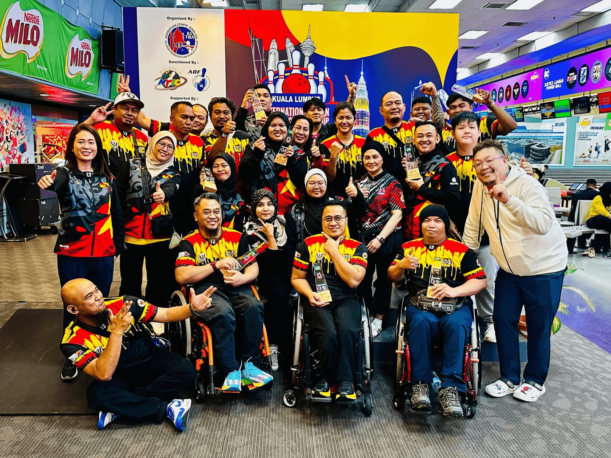 Coaches laud progress of Sarawak para bowlers