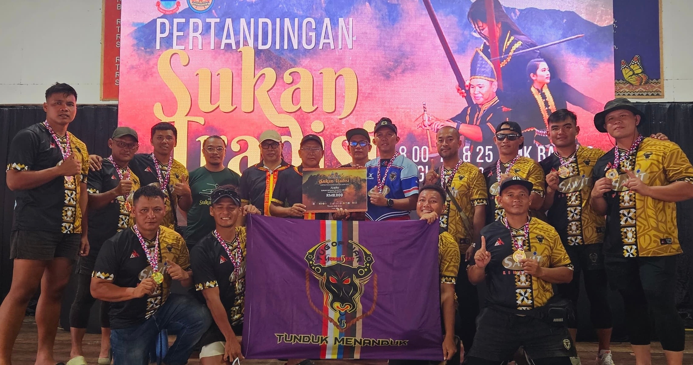 Gerambeat PS retain tug-of-war men's title