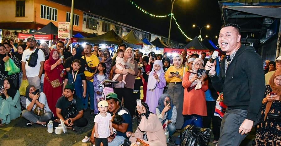 Vibrant Info Busking X Info On Wheel Pentarama a success in Tawau