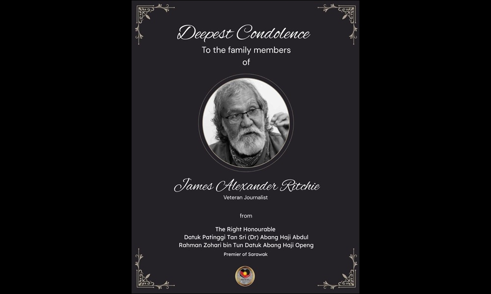Premier extends condolences on passing of veteran journalist James Ritchie
