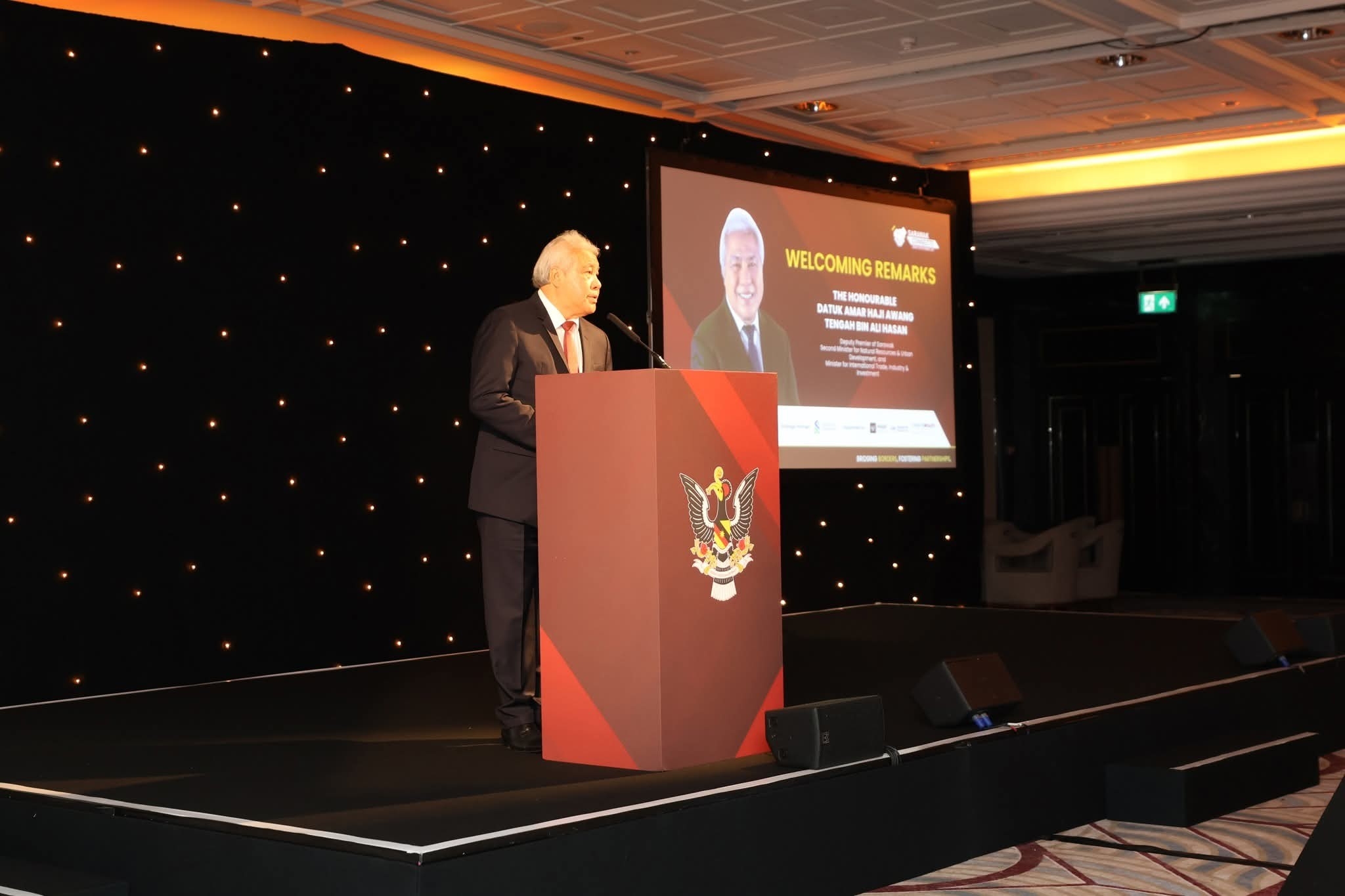 Awang Tengah: Sarawak aims to be Southeast Asia's leading investment hub through sustainability, innovation