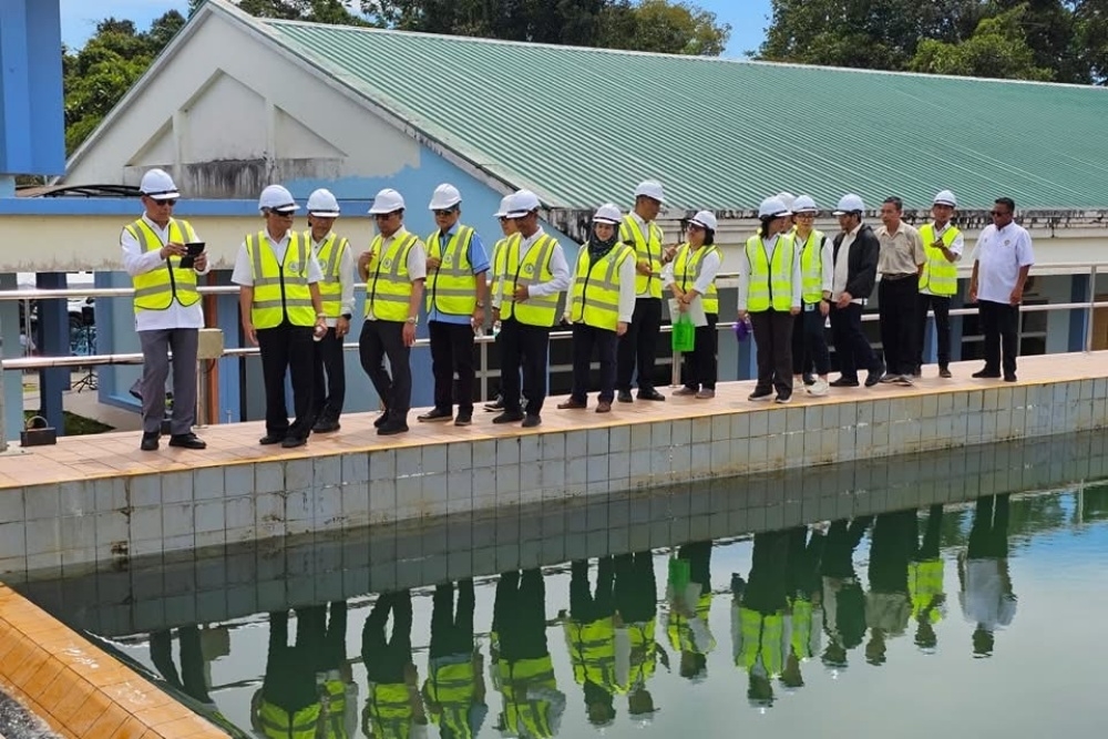 Lichok water treatment plant construction ahead of schedule, expects completion this Oct