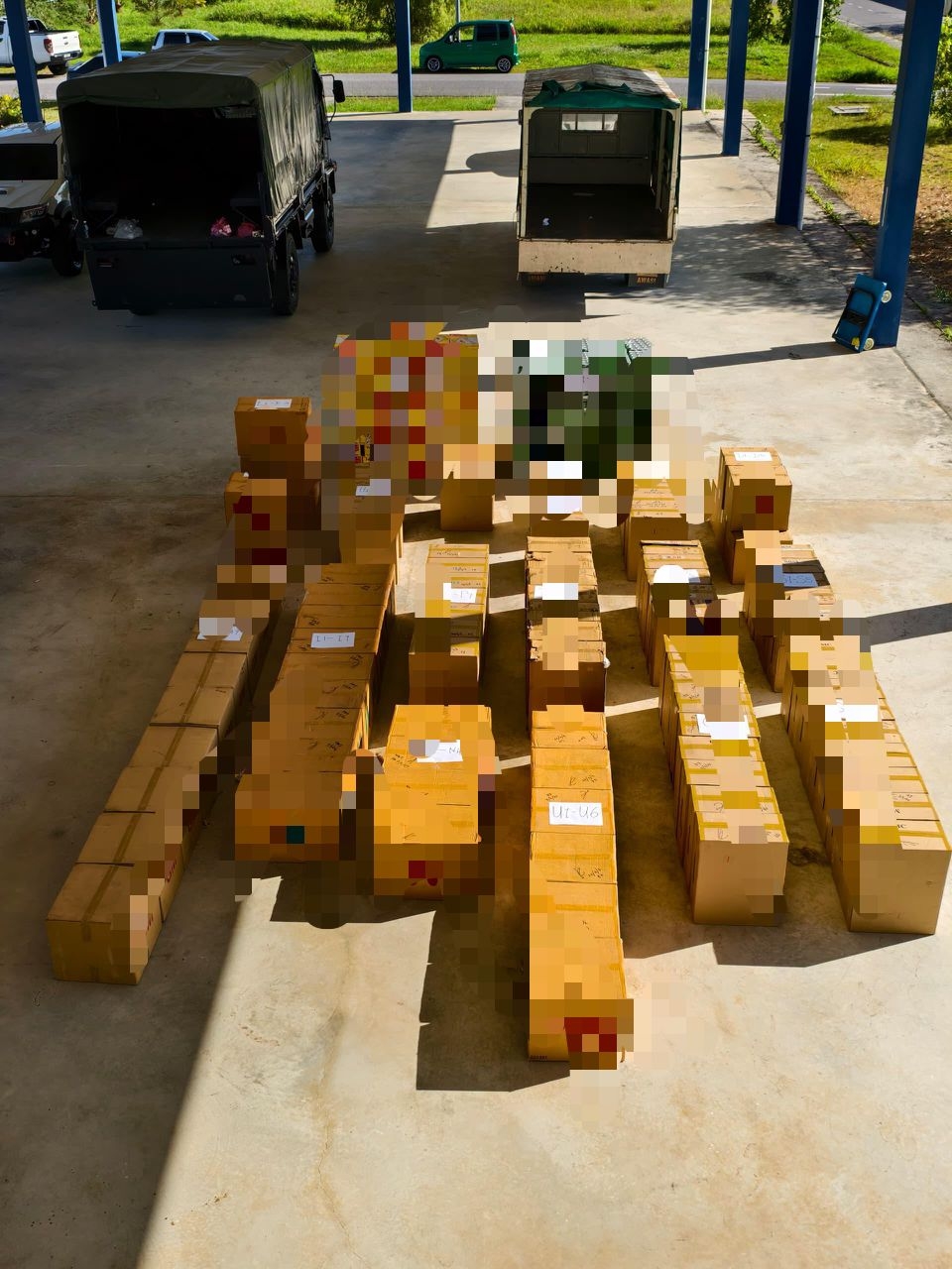 GOF Sarawak seizes RM6.09 mln in contraband in nine operations statewide