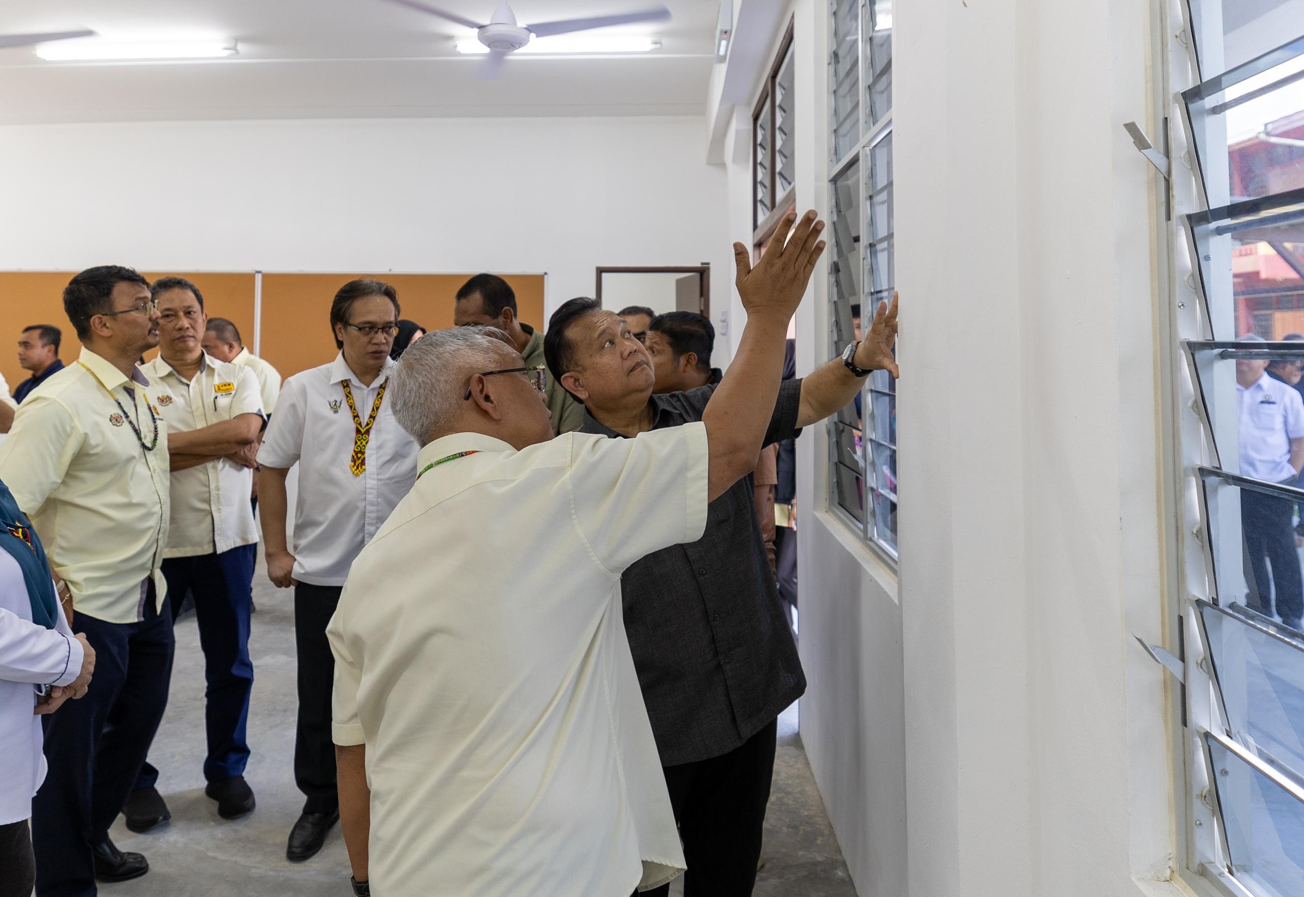 Reconstructed SMK Saribas to provide conducive learning environment for students, says Nanta