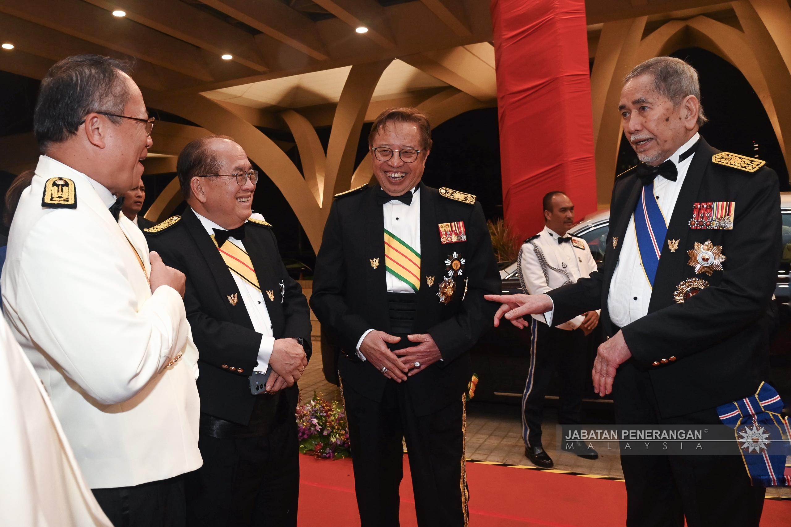 State Banquet held in conjunction with opening of fourth term of 19th Sarawak DUN
