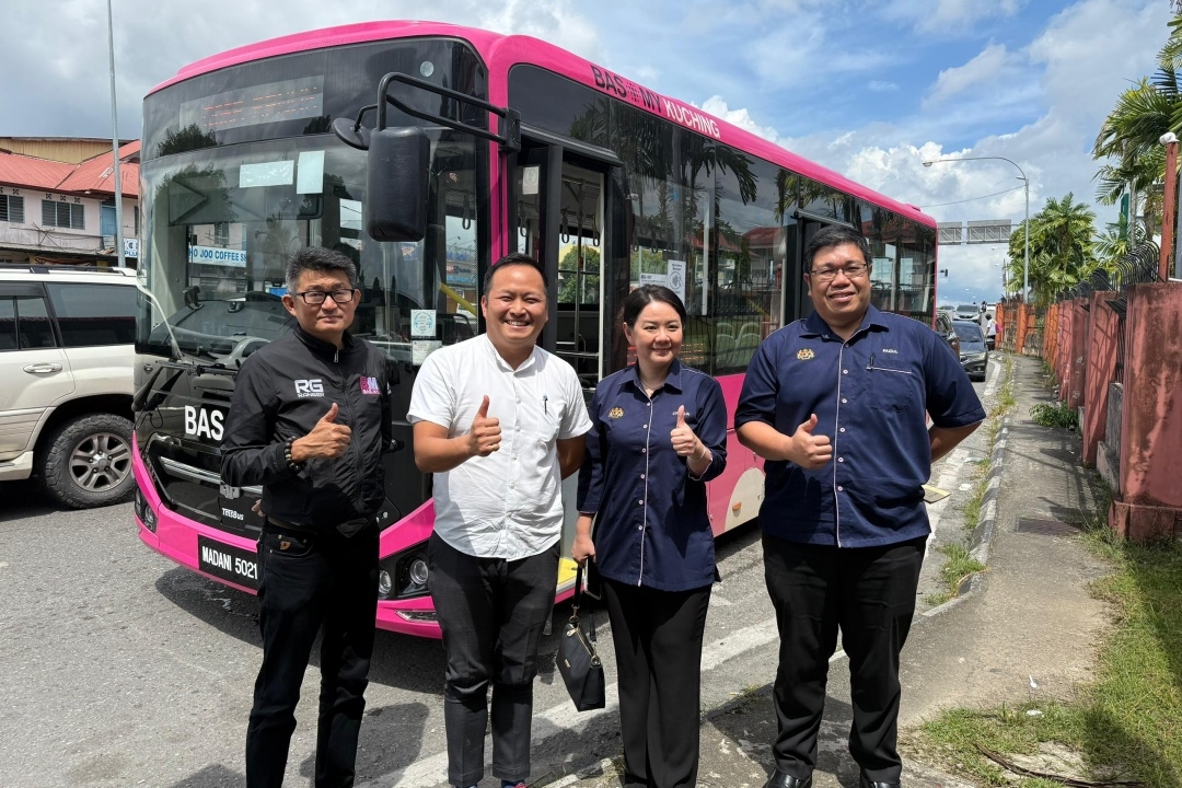 CVLB adds Saujana-Kampung Benuk bus route to enhance Kuching connectivity
