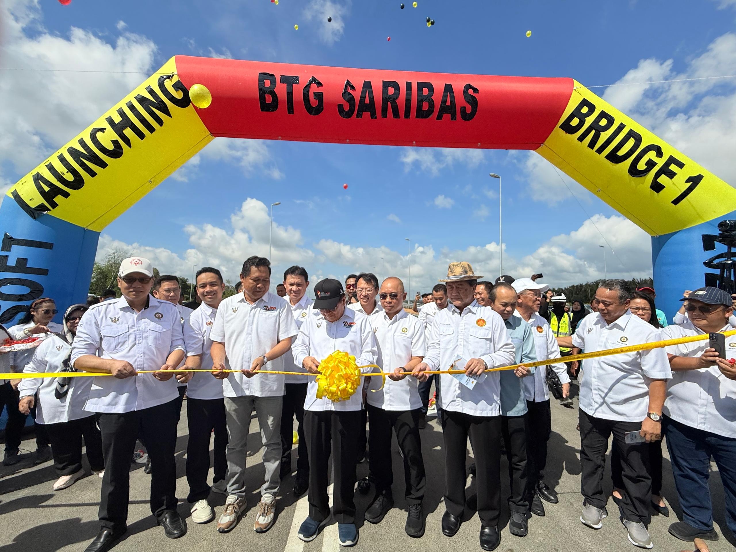 Batang Saribas 1 Bridge now open for public use