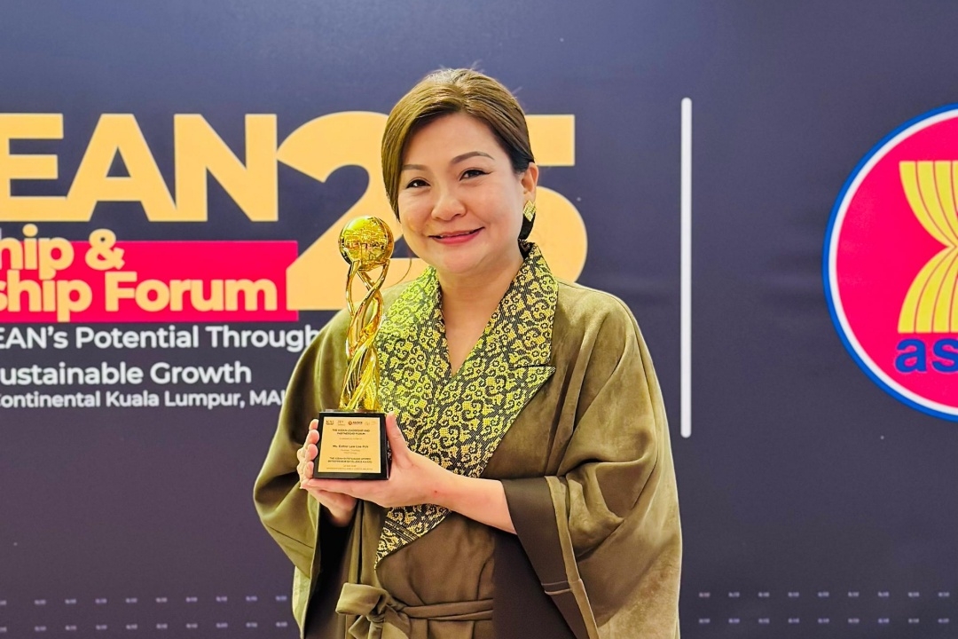 YAST founder honoured with Asean Outstanding Women Entrepreneur award