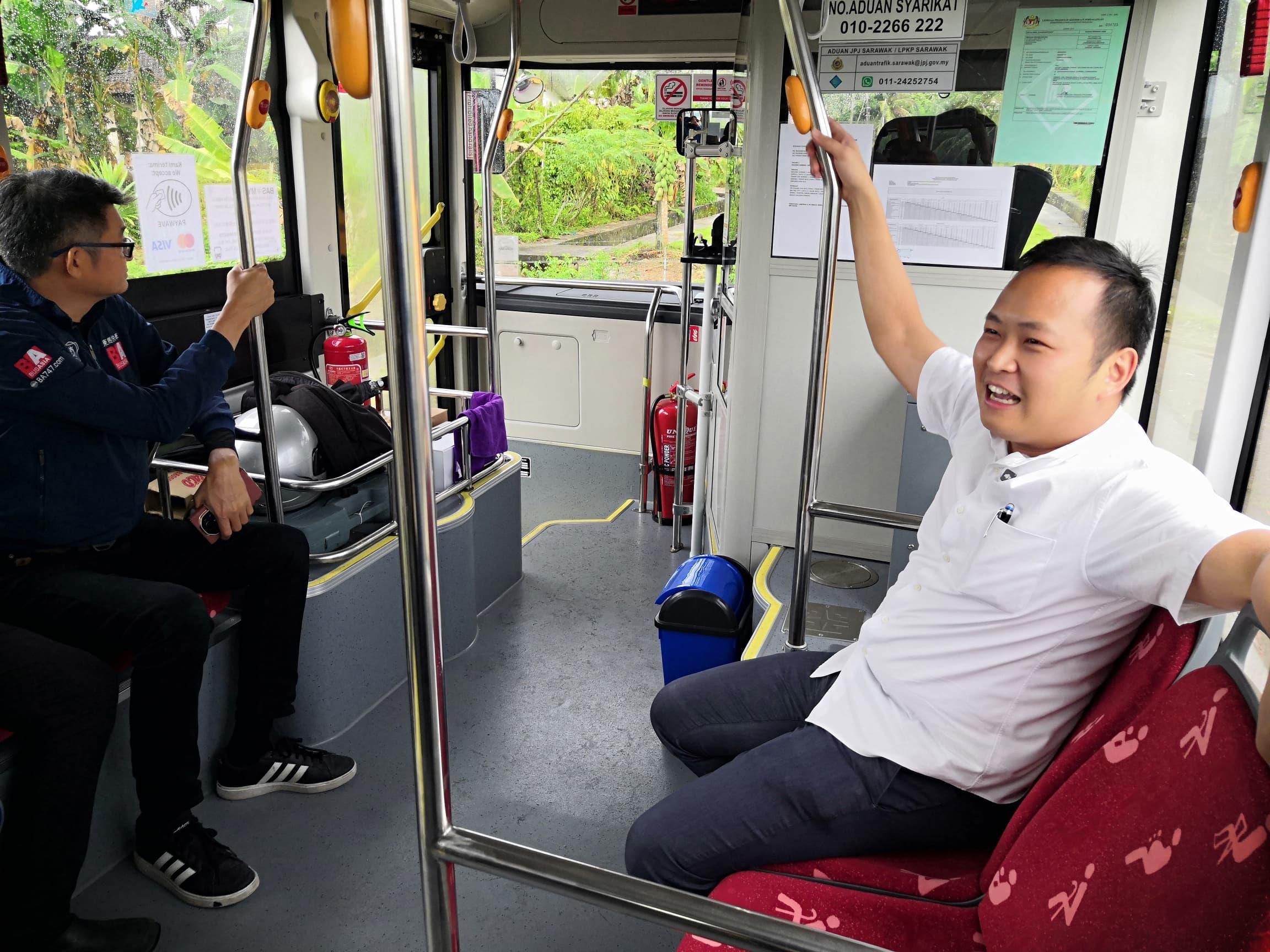 Bas.My Kuching service now covers Batu Kawa to boost urban connectivity