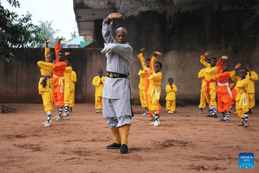 How Chinese martial arts 'speak' to Kung Fu master in Benin
