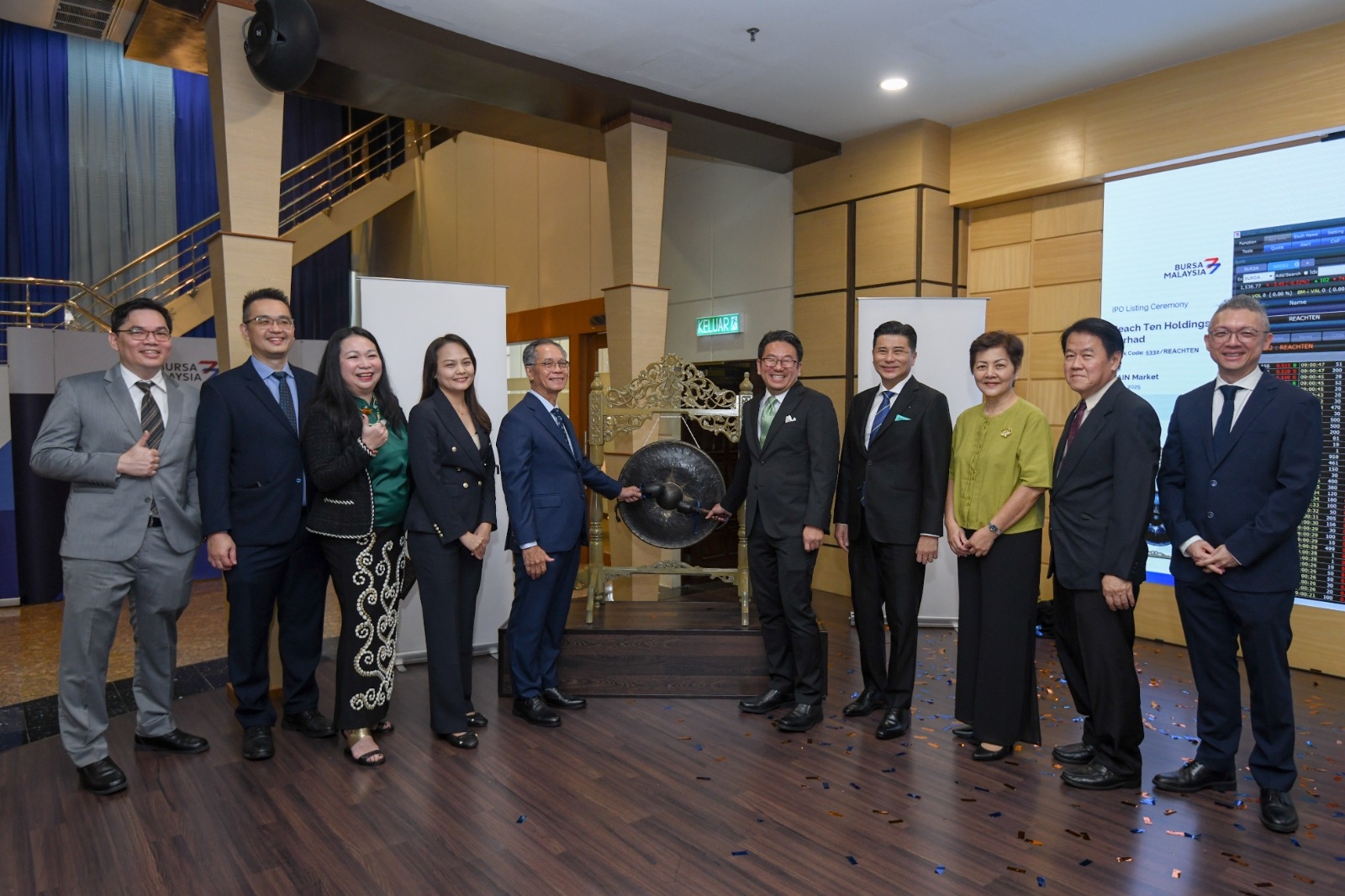 Sarawak-based Reach Ten lists on Main Market at 52 sen