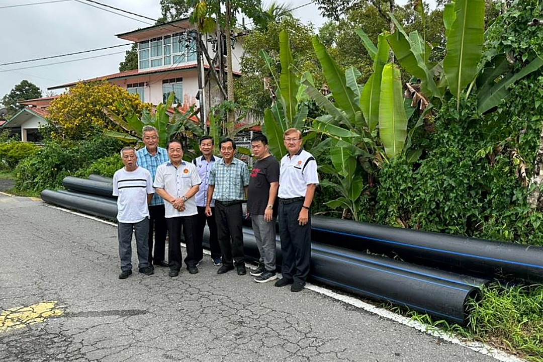 Major RM10 mln water project to end supply woes in Sg Maaw, Paradom