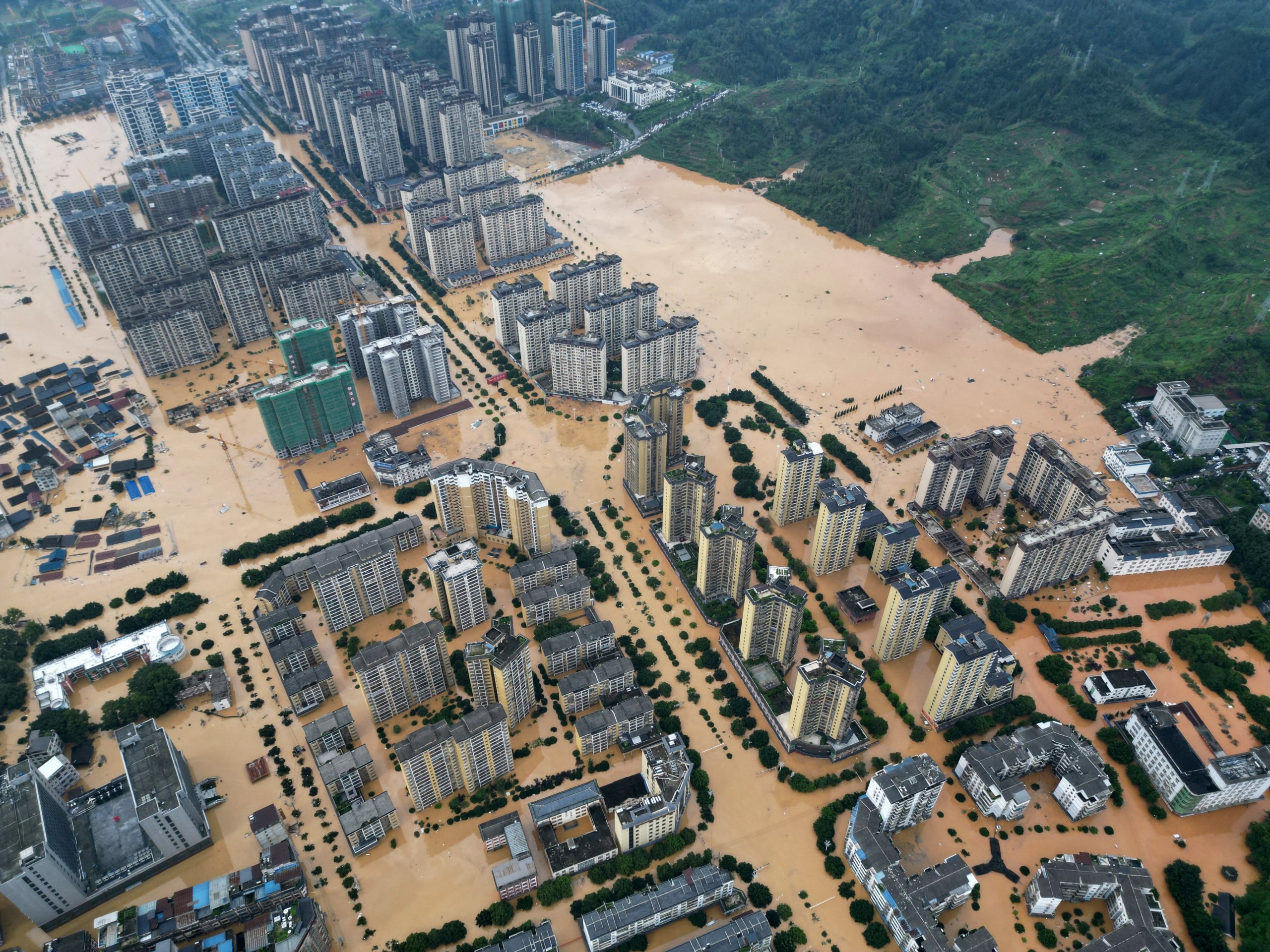 Over 80,000 people flee severe flooding in southwest China