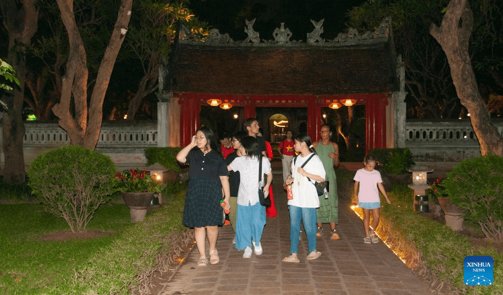 Digital storytelling adds new appeal to night tours at Vietnam's Temple of Literature