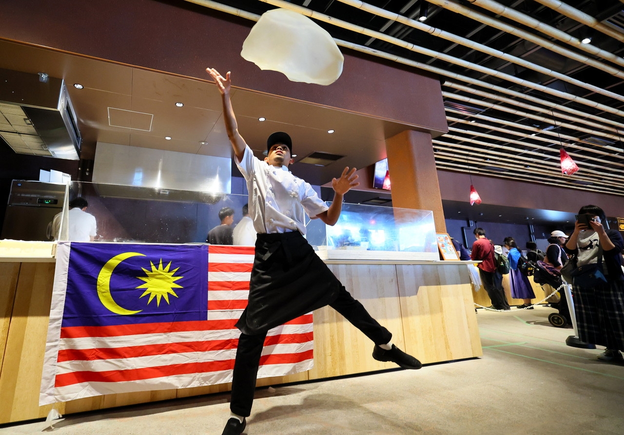 Expo 2025 Osaka: 'Flying Roti Canai' draws long queues at Malaysia Pavilion