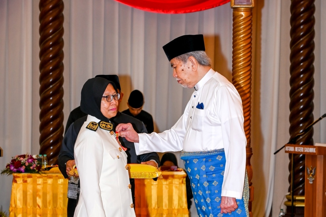 141 honoured with Sarawak state awards at investiture ceremony