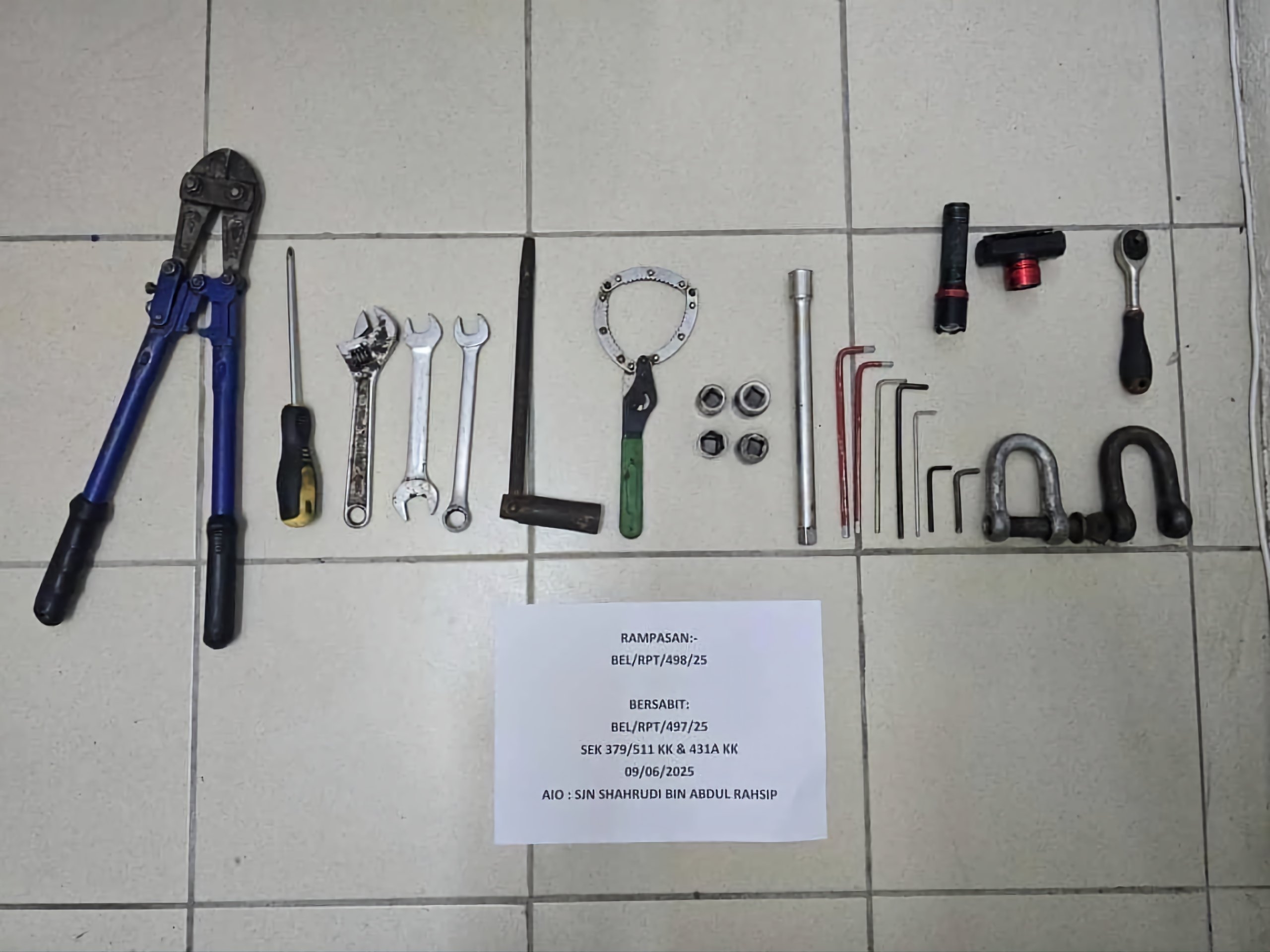 Man with multiple priors nabbed for allegedly trying to steal Sesco transformer