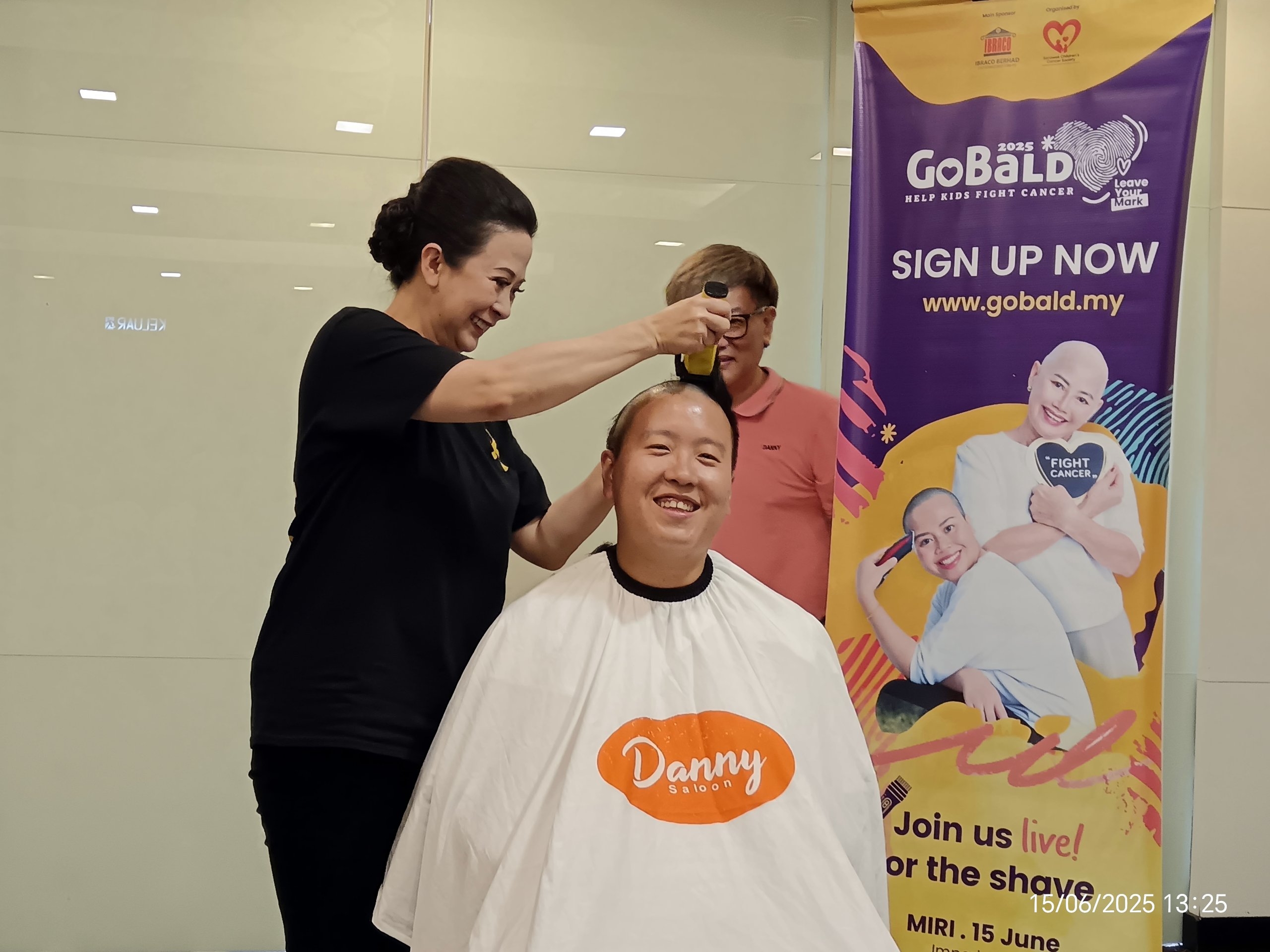 Lau: First-time participation in GoBald motivated by past experiences