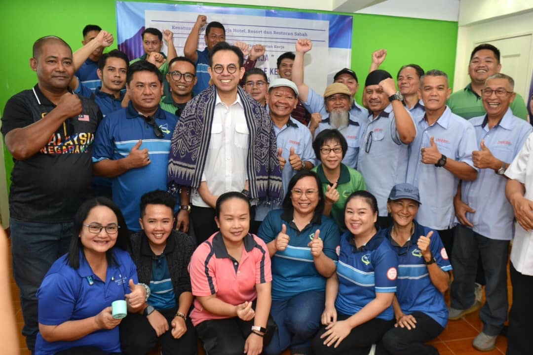 Minister's visit a historic milestone for Sabah workers' union